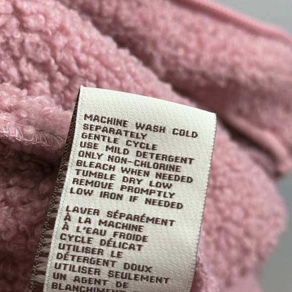 Kookaburra By Ugg Hood Cropped Sherpa Bomber Jacket Size XL - Picture 12 of 16